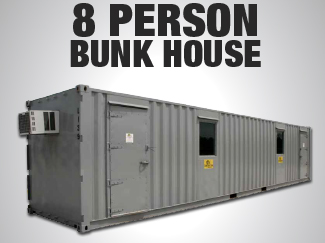 Hurricane Housing - 8 Person Bunk House